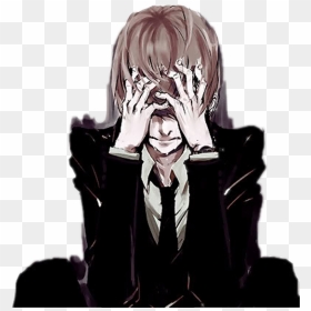 Death Note Light Yagami Crying Clipart , Png Download - Death Note Light Yagami Is Hot, Transparent Png - light yagami png