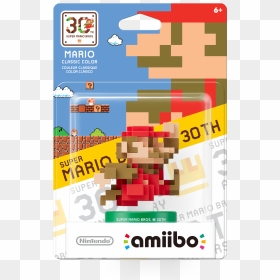 Transparent Super Mario Maker Png - Amiibo Mario 8 Bits, Png Download - mario maker png