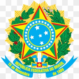 Transparent Brazil Flag Png - Brasão De Armas Do Brasil, Png Download - brazil png