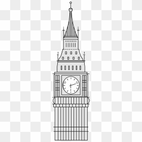Clip Art Of Big Ben, HD Png Download - big ben png
