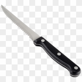 Steak Knife - Bread Knives, HD Png Download - blade png