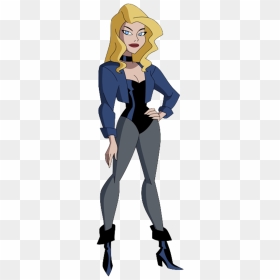 Black Canary - Justice League Cartoon Black Canary, HD Png Download - black canary png