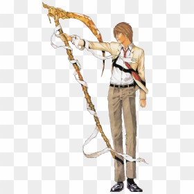 Death Note Light Scythe, HD Png Download - light yagami png