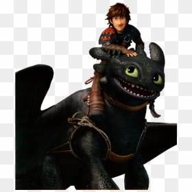 Hiccup And Toothless - Toothless How To Train Your Dragon Characters, HD Png Download - toothless png