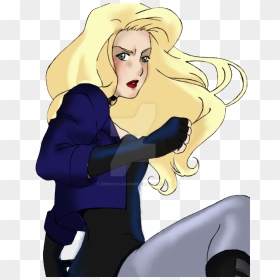 Cartoon , Png Download - Canario Negro Anime, Transparent Png - black canary png