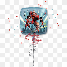 Incredibles 2 Balloons , Png Download - Incredibles 2 Foil Balloon, Transparent Png - incredibles logo png