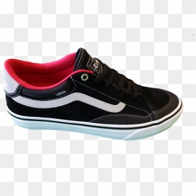 Vans Tnt Advanced Prototype Black/white/red - Skate Shoe, HD Png Download - white vans png