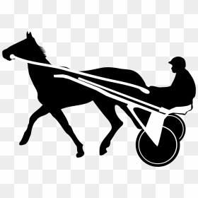 Horse Trot Harness Racing Clip Art, HD Png Download - race png