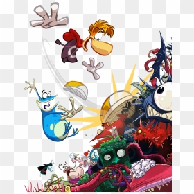 Thumb Image - Rayman Origins Png, Transparent Png - rayman png