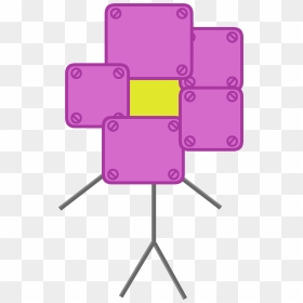 Battle For Dream Island Wiki - Bfb Robot Flower Body, HD Png Download - robot icon png