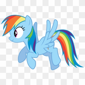 My Little Pony Png Images Transparent Free Download - My Little Pony Rainbow Dash Flying, Png Download - mlp png