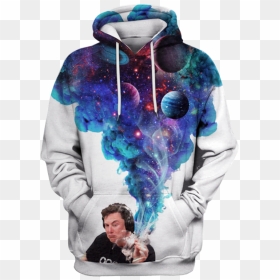 3d Elon Musk Full Print T Shirt , Png Download - Elon Musk Weed Hoodie, Transparent Png - elon musk png