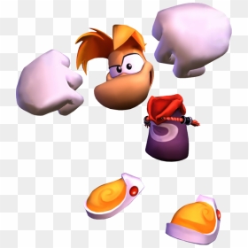 Rayman 3 Render Fists Collide Png By Framerater-dbqlst6 - Rayman 3 Rayman Transparent, Png Download - rayman png