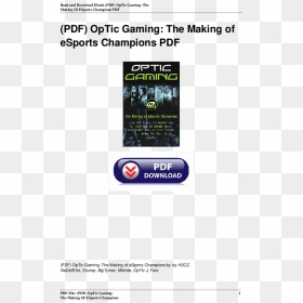 Online Advertising, HD Png Download - optic gaming logo png
