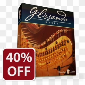 Glissando, HD Png Download - harp png