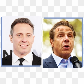 The Andrew And Chris Cuomo Sideshow Takes A Surrealist - Chris Cuomo Haircut, HD Png Download - trumps hair png