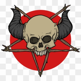 #art #horror #evil Https - Horror Png, Transparent Png - evil skull png