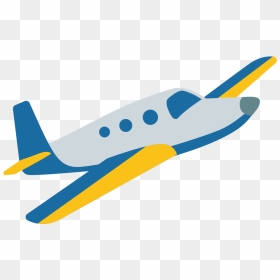 Flying Emoji, HD Png Download - airplane emoji png