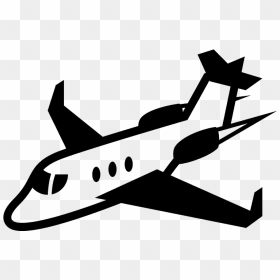 Small Airplane Emoji Clipart - Black And White Emojis Plane, HD Png Download - airplane emoji png