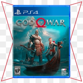 God Of War De Ps4, HD Png Download - playstation 4 png