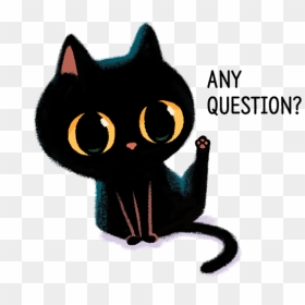 Black Cat Emojis, HD Png Download - cat emoji png
