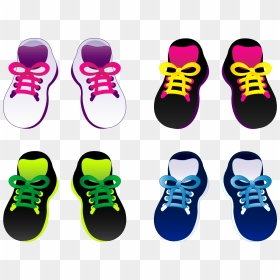 Girl Running Shoes Clipart, HD Png Download - kids running png