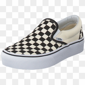 Vans Checkerboard Slip On Red, HD Png Download - white vans png