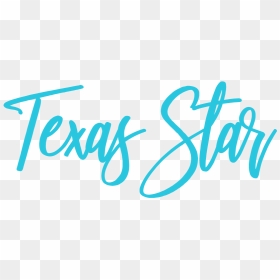 Calligraphy, HD Png Download - texas star png