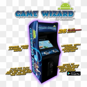 Game Wizard For Android Clipart , Png Download - Game, Transparent Png - arcade machine png