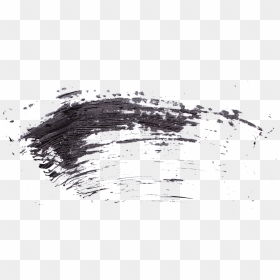 Transparent Black Brush Stroke Png - Sketch, Png Download - black paint stroke png