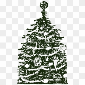 Basic Retro Xmas Tree Clip Arts - Christmas Tree Holiday Simple Background, HD Png Download - christmas tree emoji png