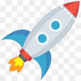 Rocket Emoji Png - Transparent Background Rocket Png, Png Download - airplane emoji png