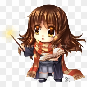 Hermione Drawing Simple - Simple Hermione Granger Drawing, HD Png Download - hermione granger png