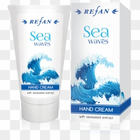 Hand Cream - Crema De Mano De Algas Marinas, HD Png Download - sea waves png