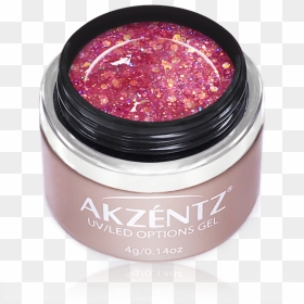 Akzentz Options Colour Gel Glitter Aurora Pink - Color Gel, HD Png Download - pink sparkles png