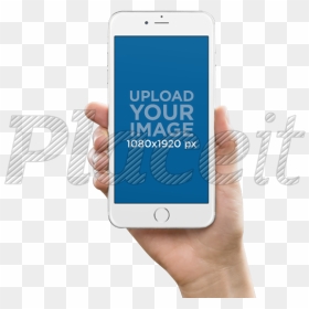 Iphone, HD Png Download - hand holding iphone png