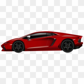 Red Sport Car Png Clipart - Blue Sports Car Clipart, Transparent Png - red car png