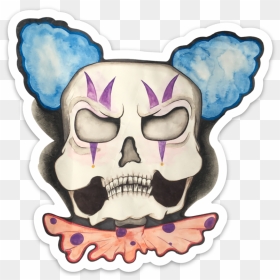 Image Of Creepy Da - Skull, HD Png Download - evil skull png