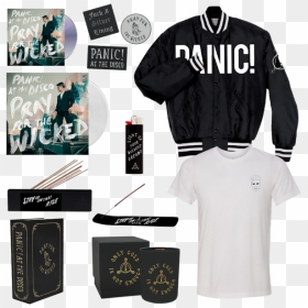 Panic At The Disco Insence Book Stash Box Candle All - Panic At The Disco Pray For The Wicked Concert Merch, HD Png Download - panic at the disco logo png