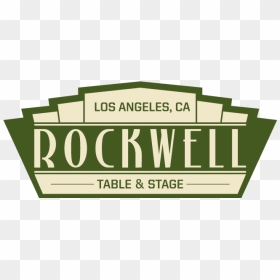 Rockwell Table And Stage Logo, HD Png Download - la png