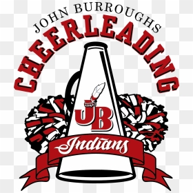 Logo Cheerleader , Png Download - John Burroughs High School Cheer, Transparent Png - cheerleader png