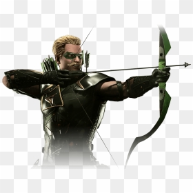 Green Arrow Dc Png - Injustice Green Arrow, Transparent Png - green arrow comic png