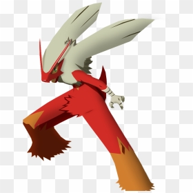 Blaziken Render, HD Png Download - blaziken png