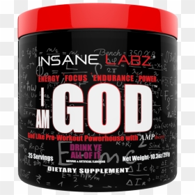 Picture - Insane Labz I Am God, HD Png Download - cinch gaming png