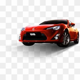 Toyota 86 Sports Car Auto Show Red - Transparent Toyota 86, HD Png Download - red car png