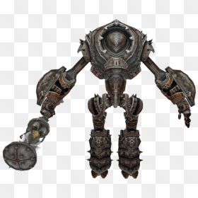 Download Zip Archive - Infinity Blade Iron Golem, HD Png Download - golem png
