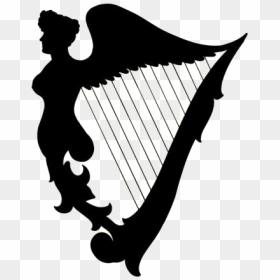 Transparent Harp Clipart Harp Png 52650 138836 - Transparent Irish Harp, Png Download - harp png