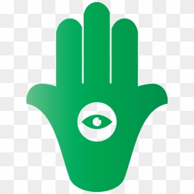 Transparent Ramadan Green Hand Finger For Eid Ramadan - Sign, HD Png Download - dreidel png