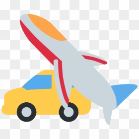 Airplane, HD Png Download - airplane emoji png