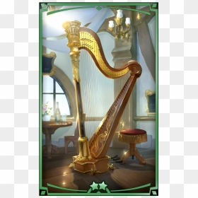 400005 01 Portrait - Old Harp, HD Png Download - harp png